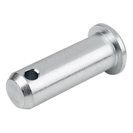 Clevis Pins s hlavou DIN 1444, ISO 2341 FRING valcový pre automatické diely, diely auta, vysoko pevné upevňovače